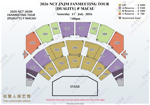 NCT JNJM場地圖