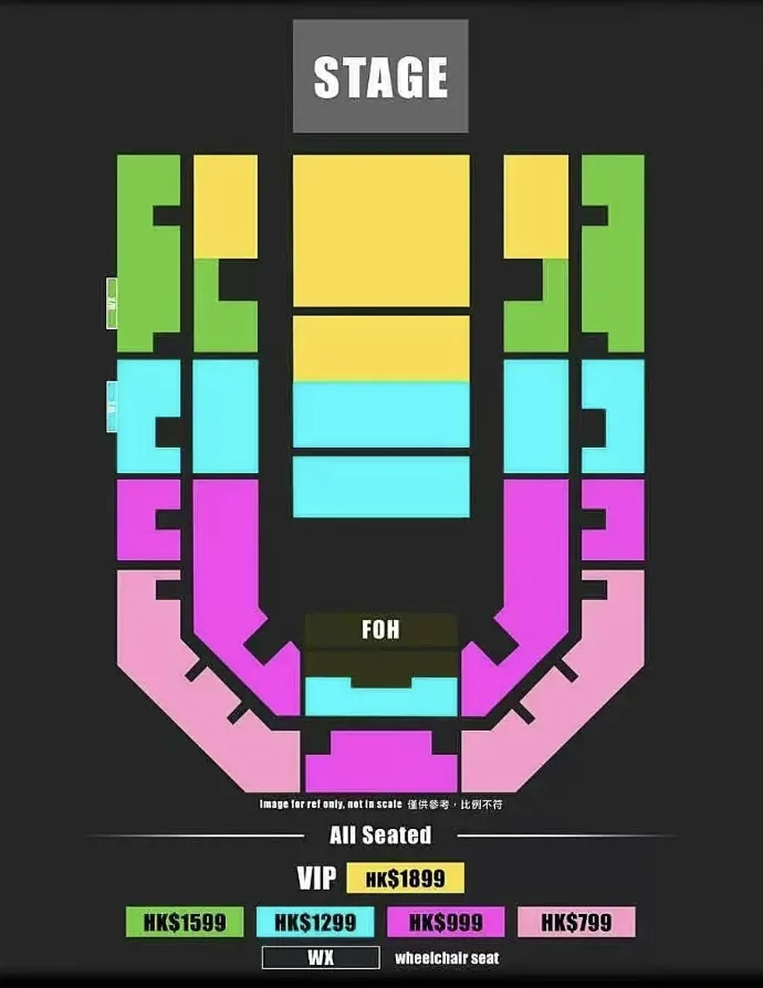 NCT WISH見面會場地圖